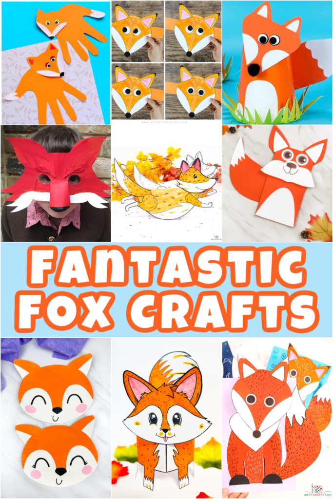 20 Fantastically Easy Fox Crafts for Kids