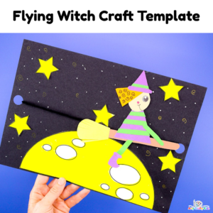 Flying Witch Craft Template