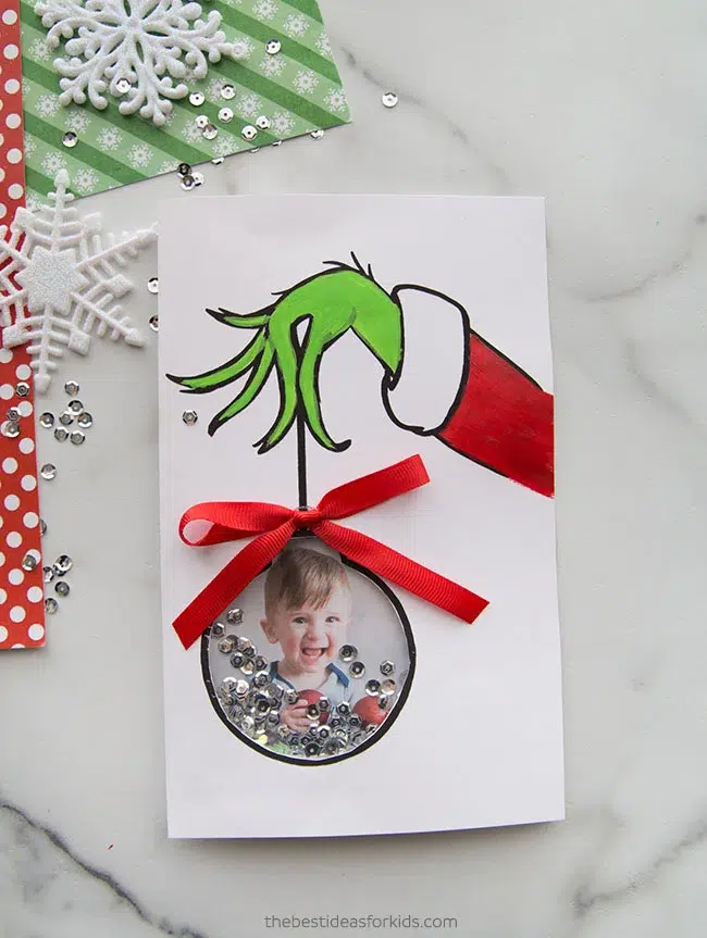 Grinch card by The Best Ideas for Kids 