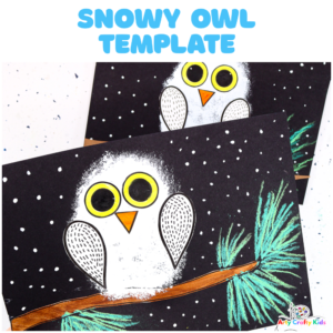 Snowy Owl Template