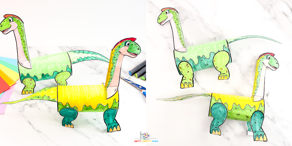 3D Brachiosaurus Paper